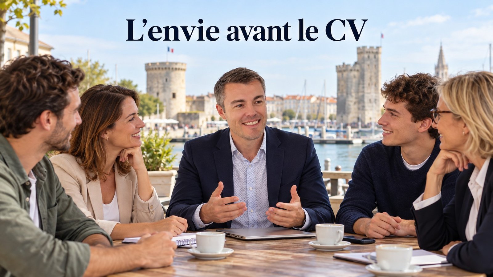 L'envie avant le CV : rejoindre l'équipe de Sven Lamour, mandataire immobilier à La Rochelle